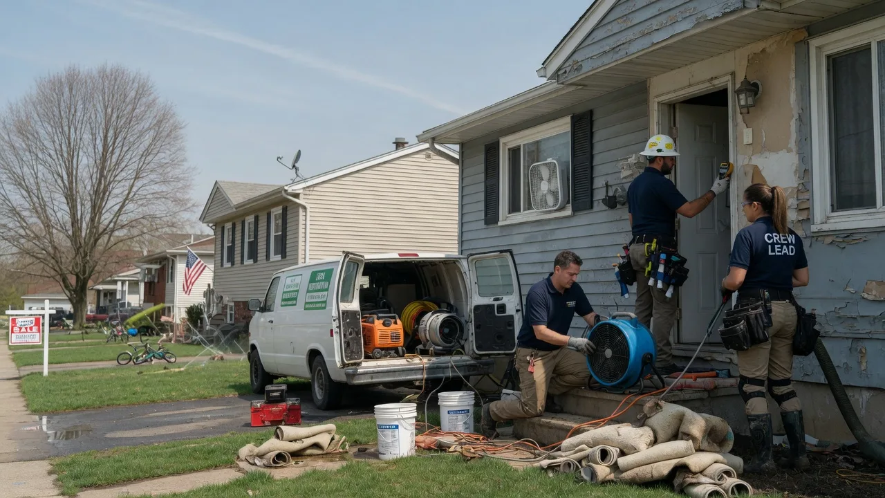 Flood Cleanup in Jewett, TX near me